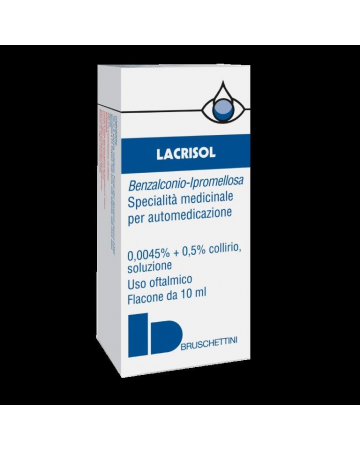 Lacrisol 0,0045% + 0,5% collirio, soluzione