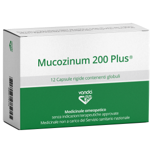 Mucozinum 200 plus 12 capsule vanda