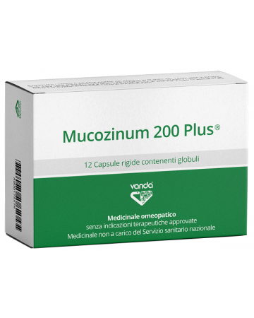 Mucozinum 200 plus 12 capsule vanda