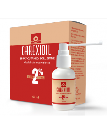 Carexidil 2% spray cutaneo, soluzione