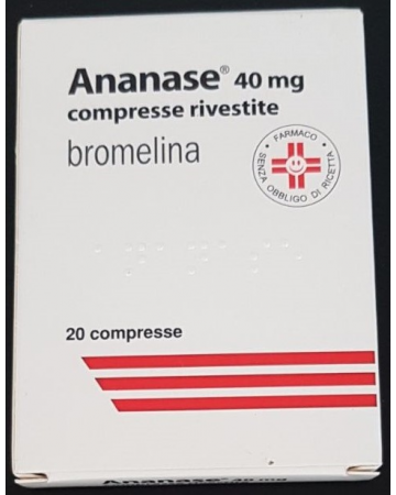 Ananase 40 mg compresse rivestite