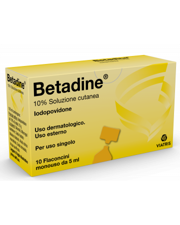 Betadine 10% soluzione cutanea