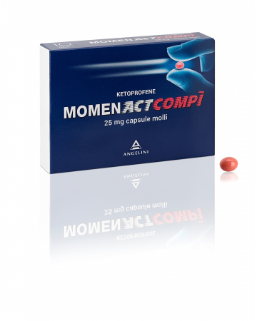 MomenactcompÃ? 25 mg capsule molli