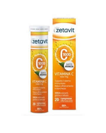 Zetavit c1000 20 compresse effervescenti