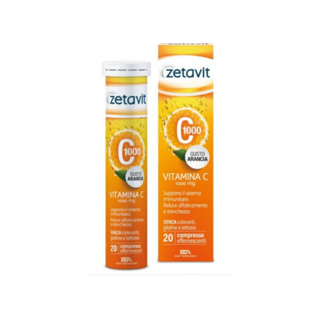 Zetavit c1000 20 compresse effervescenti