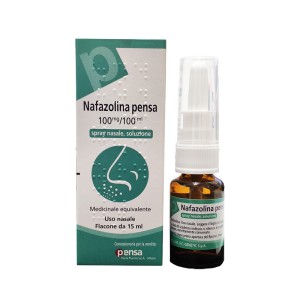 Nafazolina pensa 100 mg/100 ml spray nasale, soluzione