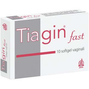Tiagin fast 10 capsule vaginali sof