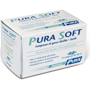 Pura soft garza 36x40cm 12pz