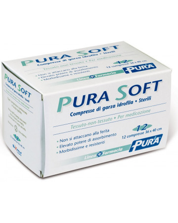 Pura soft garza 36x40cm 12pz