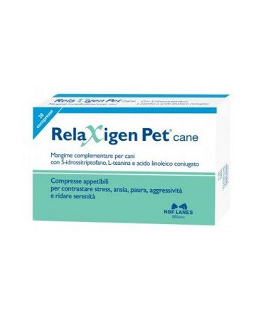 Relaxigen pet cane 20 compresse Relaxigen pet cane 20 compresse