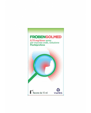 Frobengolmed 8,75 mg/dose spray per mucosa orale soluzione