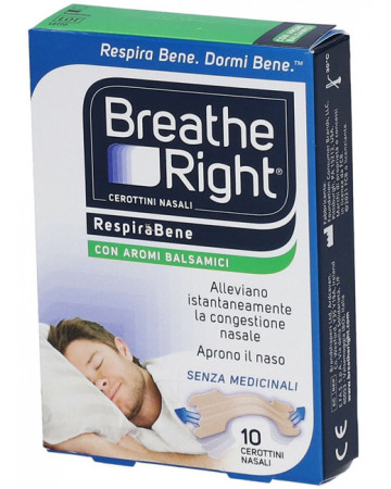 Breath right balsamici 10pz Breath right balsamici 10pz