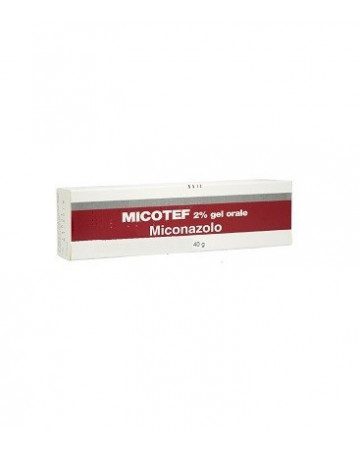 Micotef 2% gel orale Micotef 2% gel orale