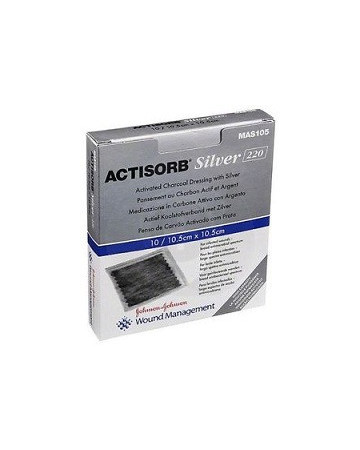 Actisorb silv 220 10,5x10,5 3p