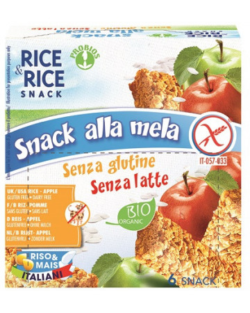 R&r snack riso mela 6x21g