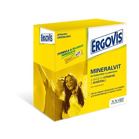 Ergovis mineralvit 20bust