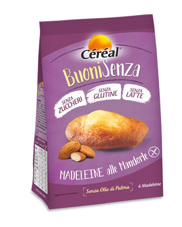 Cereal madeleine mandorle 180g