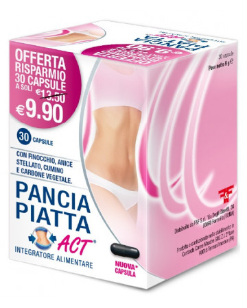 Pancia piatta act 30 capsule