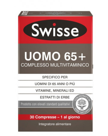 Swisse uomo 65+ multivit 30 compresse
