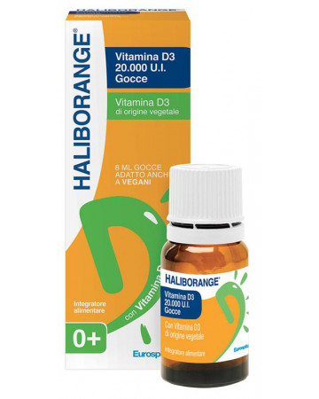 Haliborange vit d3 20000 ui8ml