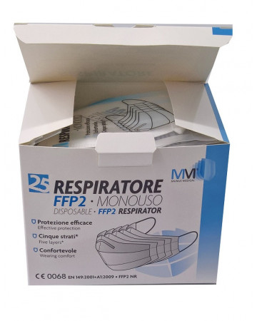 Munus med respiratore ffp2 25p