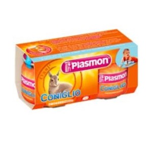 Plasmon omog coniglio 4x80g