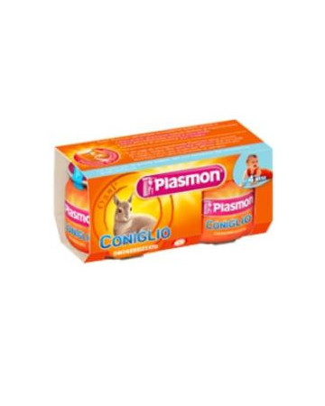 Plasmon omog coniglio 4x80g