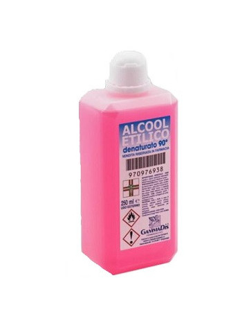 Alcool etilico denat 90% 250ml