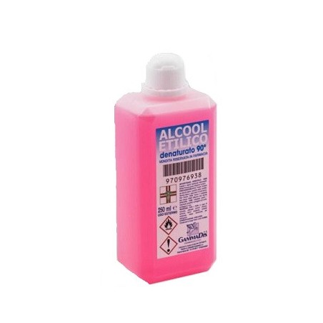 Alcool etilico denat 90% 250ml