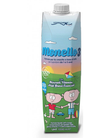 Monello 3 1/3anni liquido 1l