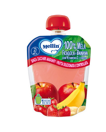 Mellin pouch mela/frag/ban 90g