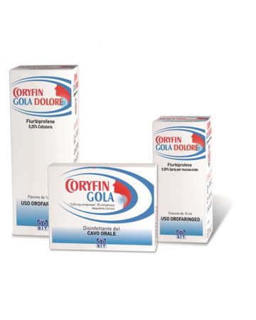 Coryfin gola 0,25 mg compresse orodispersibili