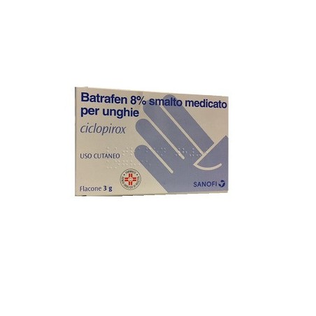 Batrafen 8% smalto medicato per unghie