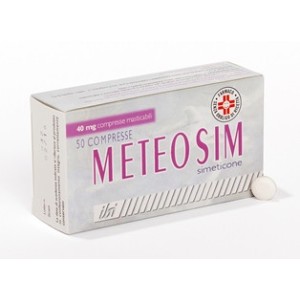 Meteosim 40 mg compresse masticabili
