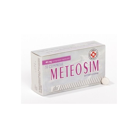 Meteosim 40 mg compresse masticabili