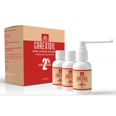 Carexidil 2% spray cutaneo, soluzione