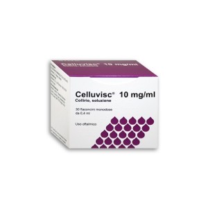 Celluvisc 10 mg/ml collirio, soluzione