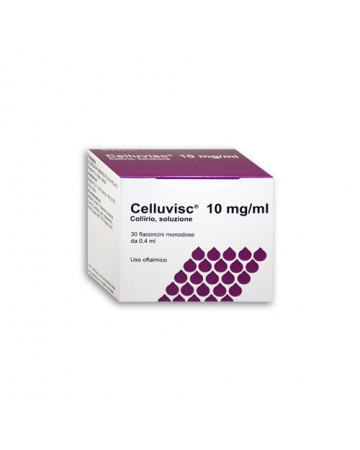 Celluvisc 10 mg/ml collirio, soluzione Celluvisc 10 mg/ml collirio, soluzione