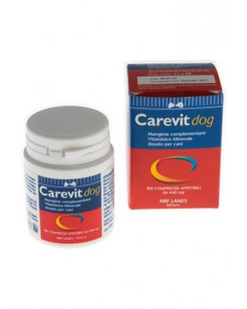 Carevit dog mangime 100 compresse