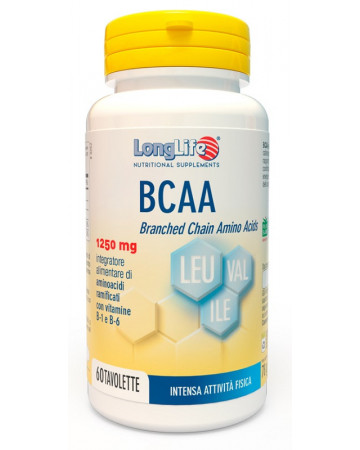 Longlife bcaa 1250mg 60tav