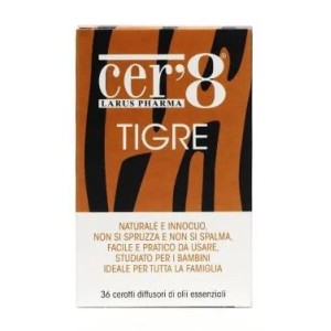 Cer'8 tigre cusc adesivo 36pz