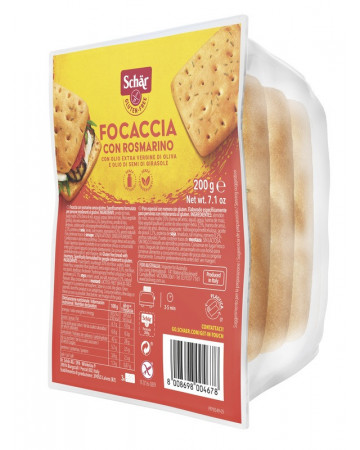 Schar focaccia c/rosmarino200g