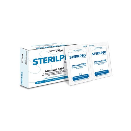 Sterilpeg 10 bustine macrogol