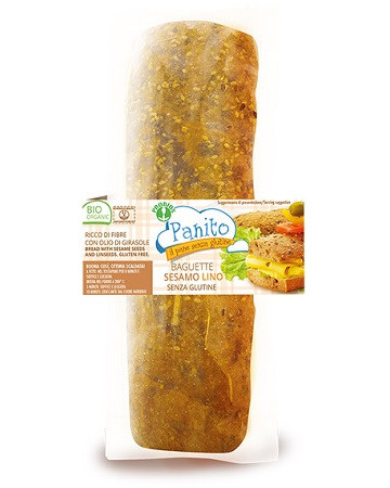Panito baguette semi sesa/lino