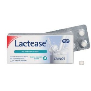 Lactease 4500 fcc menta 30 compresse