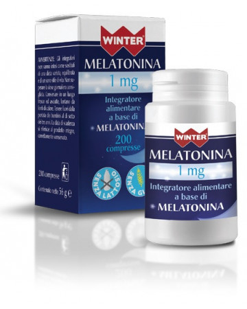 Winter melatonina 1 mg 200 compresse Winter melatonina 1 mg 200 compresse
