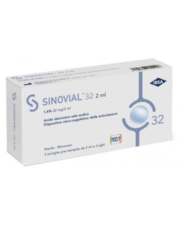 Sinovial 32 sir 1,6% 2ml 3pz