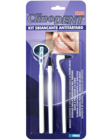 Clinodent trio sbiancante tart