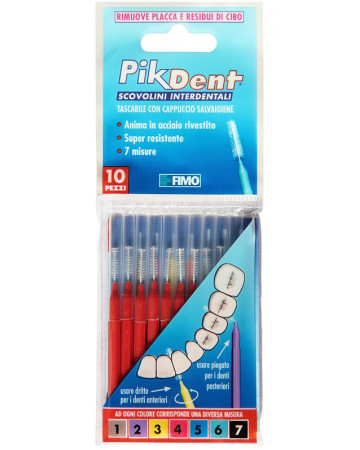 Pikdent stuzzicolino 4 ro 10pz