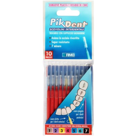 Pikdent stuzzicolino 4 ro 10pz